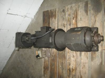 Siemens motor with dc drive-used
