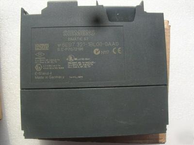 Siemens simatic S7 6ES7 321-1BL00-0AA0 module 