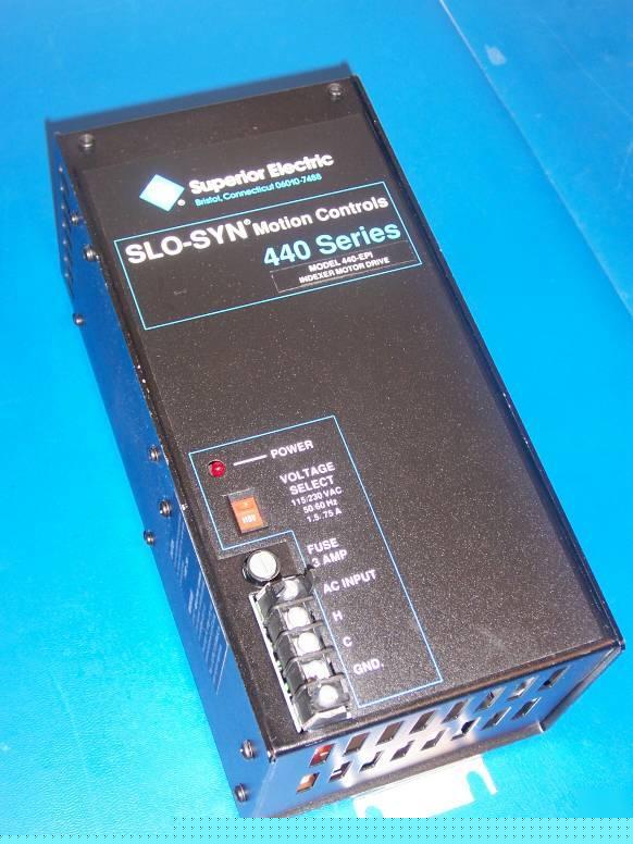 Slo-syn motion controls indexer motor drive 440-epi