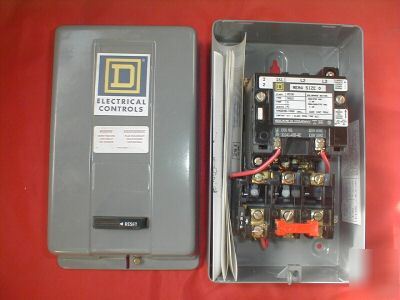 Square d 8536SBG2 nema 0 magnetic starter & enclosure