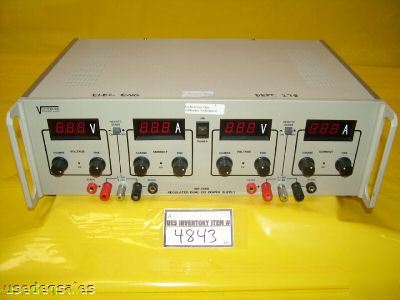 Vector-vid regulated dual dc power supply wp-707B