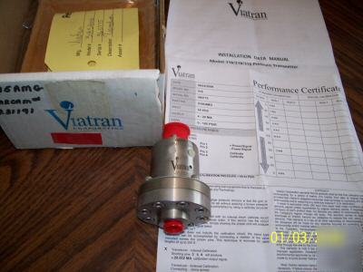 Viatran 318 3185AMG pressure transducer transmitter 
