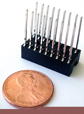 Wire wrap ic sockets ~ 18 pin ~ robinson nugent ti (5)