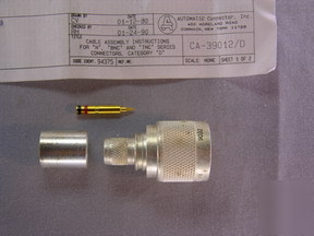 4 auto.conn. M39012/01-0501 econo-crimp n connectors