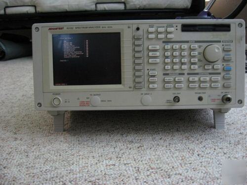 Advantest spectrum analyzer, model number 3162