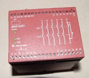 Allen bradley safety relay 440R-G23110 2 channel