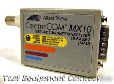 Allied telesis at-MX10 ethernet transceiver
