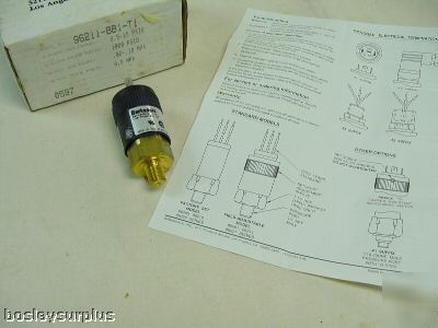 Barksdale 96211-BB1-T1 pressure limit switch 