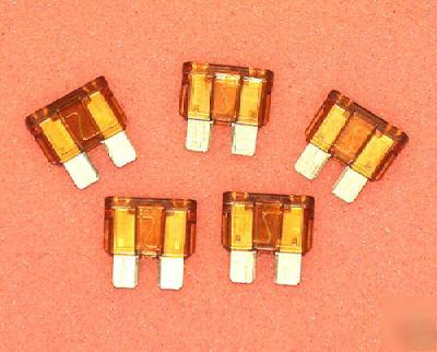 Buss auto fuses atc 5 amp bussmann - 5 pieces per lot