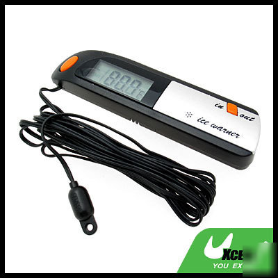 Digital indoor & outdoor car thermometer 