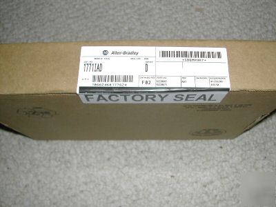 Factory sealed allen bradley 1771-iad/d