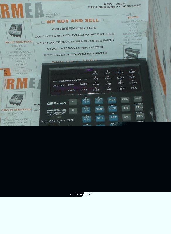 Ge fanuc seriesone programmable CONTROLLERIC610PRG105B