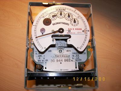 Ge general electric DSM63 - demand and kilowatt meter