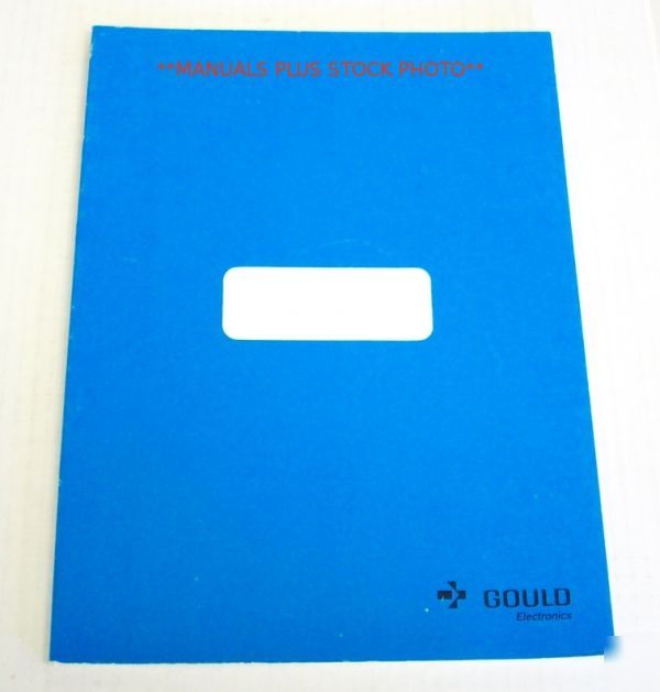 Gould 4070 series operating manual - $5 shipping 