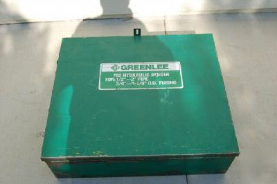 Greenlee-782-hydraulic-bender-1/2- 2-1/8 pipe tubingemt