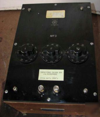 Industrial instruments ok-5A decade power capacitor box