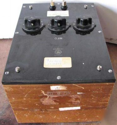 Industrial instruments ok-5A decade power capacitor box