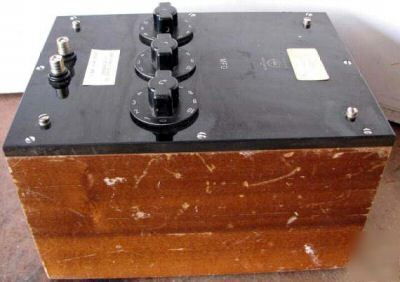 Industrial instruments ok-5A decade power capacitor box