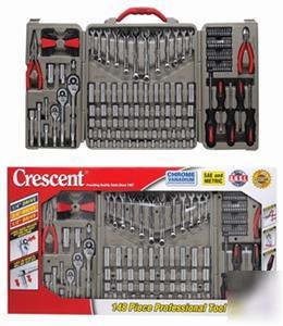 New crescent 148 pc. socket set #CTK148MP in box