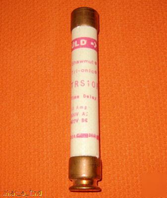 New gould shawmut TRS10R fuse trs-10-r 10 a 600 v 