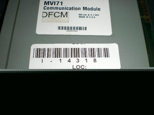 Prosoft comunications module MVI71