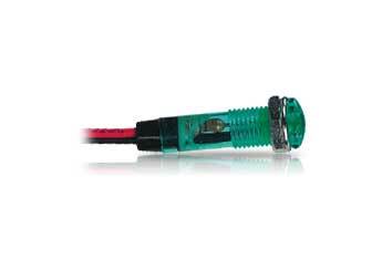 Radioshack green led assembly