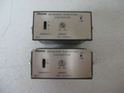 Shinko rt-200 infared radiation converter lot of 2