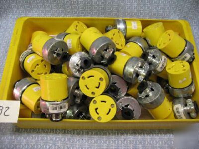 38 twist lock plugs 125V 20AMP /R82