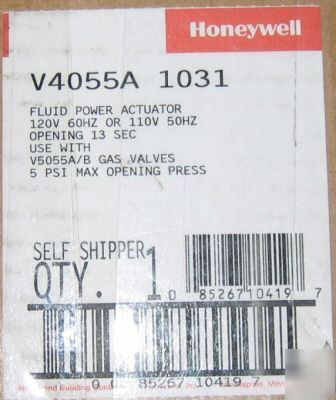 Honeywell V4055A1031 fluid power actuator 