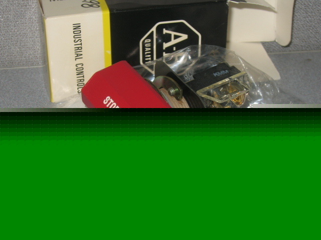 New allen-bradley pushbutton stop switch 800H-WK61A