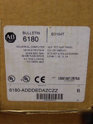 New in box 6180-adddedazczz ser b allen bradley h-199