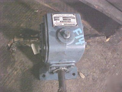 New morse gear box speed reducer 66:1RATIO surplus #F14