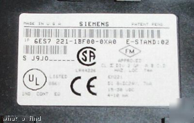 New siemens S7 6ES7-221-1BF00-0XA0 6ES72211BF000XA0 