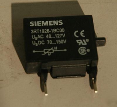 New siemens surge supressor 3RT1926-1BC00 qt. 5 