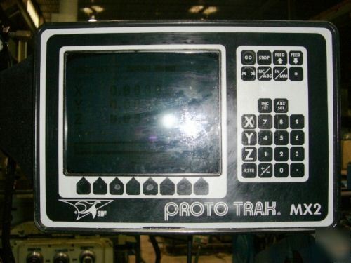 Southwestern prototrak trak trm cnc bed mill