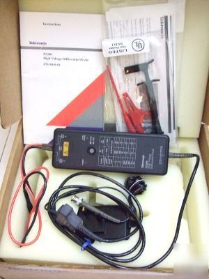 Tektronix P5200 high voltage differential probe &manual