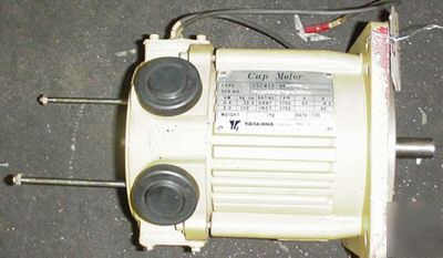 Yaskawa ugcmed-04-YR12 dc servo cup motor 